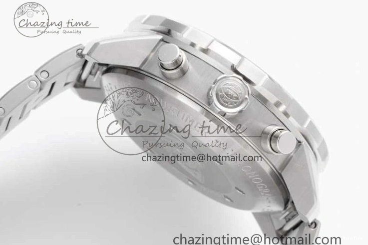 MIROTIME 0123 Aquatimer Chrono SS V6SF 1:1 Best Edition Blue Dial on SS Bracelet A Modern 7032